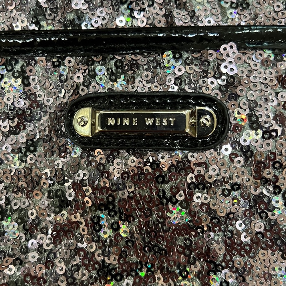 Nine West Evening Sequence Evening Bag With Plent… - image 2